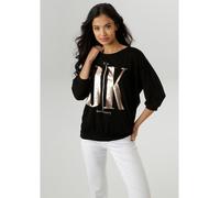 Aniston Longsleeve in Schwarz - Größe 38 | Damen Tops