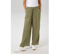 Aniston Marlenehose in Oliv - Größe 42 | Damenhosen