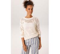 Aniston Pullover in Creme - Größe 42 | Damen Pullover Cardigans