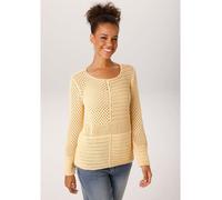 Aniston Pullover in Gelb - Größe 38 | Damen Pullover Cardigans