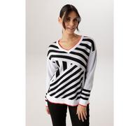 Aniston Pullover in Weiß - Größe 40 | Damen Pullover Cardigans