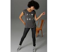 Aniston Shirt in Anthrazit - Größe 34 | Damen Tops