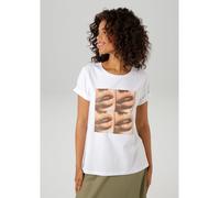 Aniston Shirt in Weiß - Größe 40 | Damen Tops