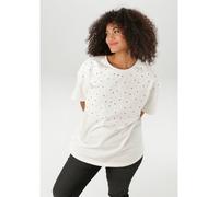 Aniston Shirt in Weiß - Größe 50 | Damen Tops