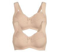 Anita 2er Pack Entlastungs BH ohne Bügel Havanna 5813 Gr. 75A in Desert