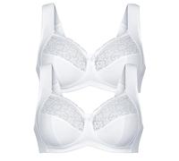 Entlastungs-BH ANITA "2er Pack Entlastungs BH Havanna", Damen, Gr. 75, Cup F, beige (crystal crystal), Spitze, Obermaterial: 86% Polyamid PA. 14% Elasthan EL., BHs Entlastungs-BH (16513201-75) crystal