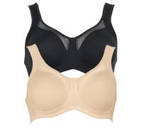 Anita 2er Sparpack Entlastungs BH Clara 5859 Gr. 75E in 1xhaut 1xschwarz
