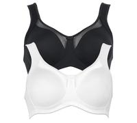 Anita 2er Sparpack Entlastungs BH Clara 5859 Gr. 85E in 1xschwarz 1xweiß
