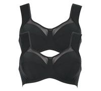 Anita 2er Sparpack Entlastungs-BH Clara 5860 Gr. 115F in 1xschwarz 1xschwarz