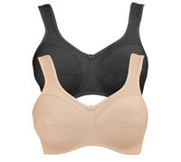 Anita 2er Sparpack Entlastungs BH JANA 5427 Gr. 95C in 1xschwarz 1xskin