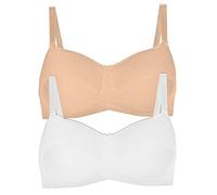 Anita 2er Sparpack Prothesen BH Allie 5301X Gr. 95B in 1xskin 1xweiß