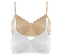 Anita 2er Sparpack Prothesen-BH mit Schale Tonya 5706X Gr. 85D in 1xchampagner 1xhaut