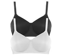 Anita 2er Sparpack Prothesen-BH mit Schale Tonya 5706X Gr. 90C in 1xchampagner 1xschwarz