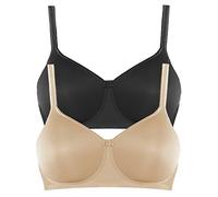 Anita 2er Sparpack Prothesen-BH mit Schale Tonya 5706X Gr. 95D in 1xhaut 1xschwarz