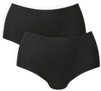 Anita 2P Essential High Waist Briefs Schwarz S/M Damen