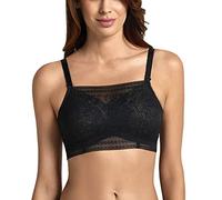 Anita Bandeau-Spitzentop Cup A/B + C/D Größe 85C, Farbe Schwarz
