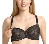 Anita BH Fleur Underwire Nursing Bra Schwarz Polyamid I 75 Damen
