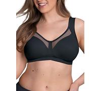 Anita Clara Komfort-BH ohne Bügel - Damen BH mit Halt & Komfort | Dreigeteilte Cups, Entlastungsträger, Mikrofaser, hoher Rücken, bis Cup H
