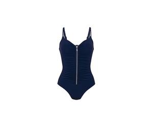 ANITA Damen Badeanzug Tribal Monotones dunkelblau | 46C