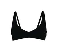 Triangel-Bikini-Top ROSA FAIA "Pure", Damen, Gr. 36, Cup C/D, schwarz (schwarz c, d), Obermaterial: 75% Polyamid, 25% Elasthan, unifarben, Bikini-Oberteile, mit verstellbaren Trägern (57459617-36) sch