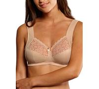 Anita Entlastungs-BH Havanna Damen – bügellos, starker Halt, Cup F, Größe 80, Beige (Desert)