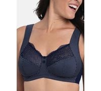 Entlastungs-BH ANITA SINCE 1886 "Orely", Damen, Gr. 100, Cup D, blau (martitim blau), Obermaterial: 93% Polyamid, 7% Elasthan, unifarben, BHs, mit Spitze, dreigeteilte Cups, verstellbare Träger, femin