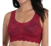 Anita Bralette Essential Lace mit Spitze, herausnehmbare Schaumcups, Rot Gr. L