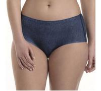 Anita Essentials Art High Waist Brief Jeansblau S/M Damen