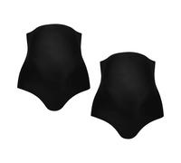 Anita maternity 2er-Pack Umstands-Slip S schwarz