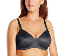 Anita Maternity Damen Nahtloser Sport-BH Still-BH, Einfarbig, Gr. 85D, Schwarz (schwarz 001)