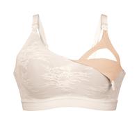 Anita Maternity Damen BH - Essentials Lace, Still-BH, herausnehmbare Cups, Spitze Creme XL