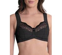 ANITA SINCE 1886 Entlastungs-BH Orely – Damen Cup F Gr. 80 Schwarz, 93% Polyamid/7% Elasthan