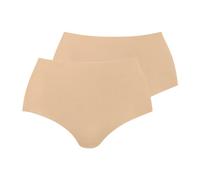 Anita - Taillenslip+ Unterwäsche Frauen Pocket Panty mit verstürzter Geheimtasche - High-Waist Slip Damen mit hohem Hipster elastisch, anschmiegsam & Etikettenfrei - Größe 46 deep Sand