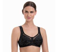 Entlastungs-BH ANITA SINCE 1886 "Komfort-BH Clara" Gr. 85, Cup H, schwarz (animal schwarz) Damen BHs (51215103-85) animal schwarz