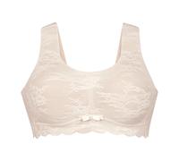 Anita (Since 1886) Damen Bralette - Essentials Lace, Bustier, bügellos, mit Schale, florale Spitze Creme / XL XL Champagner
