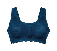 Anita (Since 1886) Damen Bralette - Essentials Lace, Bustier, bügellos, mit Schale, florale Spitze XL Blau