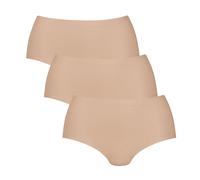 High-Waist-Slip ANITA SINCE 1886 "Essential High-Waist- Slip 3-er Pack" Gr. S/M, beige (desert) Damen Unterhosen (40451810-S) desert