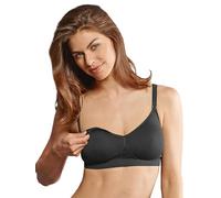 Anita Maternity Still-BH Seamless 5096 - doppellagig, herausnehmbare Cups - Gr. M, schwarz