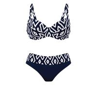 Anita - Tribal Monotones - Bikini-Set (44G Dunkelblau)