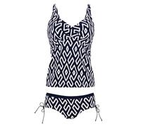 Anita - Tribal Monotones - Tankini-Set (38G Dunkelblau)