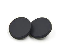 Anjing Metallknopf, flach, Näharbeit, Hemd, Mantel, Anzug, Hose, 10 Stück, Pure Black, 23 mm