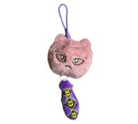 Anjinguang JJBA Figur Killer Queen Anime gefüllte Plüschfigur Anhänger niedlicher JJBA Merch Cartoon Wurfkissen Tasche Dekor 15 cm