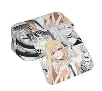 Anjinguang Kitagawa Marin Federmäppchen Anime Stiftebox Große Kapazität Student Schreibwaren Tasche 2 Schichten Tasche Schultasche für Jungen Mädchen, Typ 1, 21x10x7.5cm, Federmäppchen