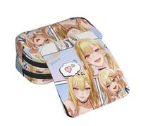 Anjinguang Kitagawa Marin Federmäppchen Anime Stiftebox Große Kapazität Student Schreibwaren Tasche 2 Schichten Tasche Schultasche für Jungen Mädchen, Typ 4, 21x10x7.5cm, Federmäppchen