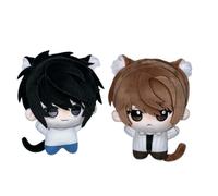 Anjinguang Light Yagami Plüsch-Anhänger L, Anime, weiche Figur, Katze, Styling, Plüschpuppe, weiches Mini-Umarmungskissen, Schultaschen-Zubehör, 10 cm