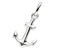 Ankeranhänger JOBO "Anhänger Anker", silber (silber 925), Schmuckanhänger, Damen, Silber 925 (Sterlingsilber), 925 Silber (95553660-0) silber 925