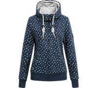 ,"Ankerglut Ankerglutfreundschaft Damen Sweatjacke" navy 48 navy 48