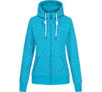 ,"Ankerglut Ankerglutfreundschaft Damen Sweatshirtjacke" blue 52 blue 52