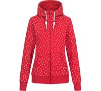,"Ankerglut Ankerglutfreundschaft Damen Sweatshirtjacke" darkred 44 darkred 44
