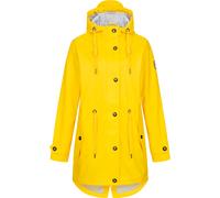 Regenjacke DEPROC ACTIVE "Friesennerz LOVE PEAK UNI WOMEN" Gr. 48 (XL), gelb Damen Jacken (20938822-48) gelb